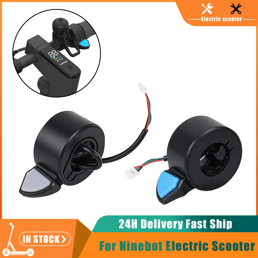 Geschwindigkeit Zifferblatt Daumen Bremse Gas Geschwindigkeit Control Elektrische Finger Bremse Für Ninebot MAX G30 D Daumenrad Gas Trigger Shifter