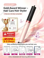 Styler capillaire 6 en 1, brosse à air ionique négative pour un bouclage automatique, sèche-cheveux, style salon, moins de frisottis, réduction des dommages causés par la chaleur 2