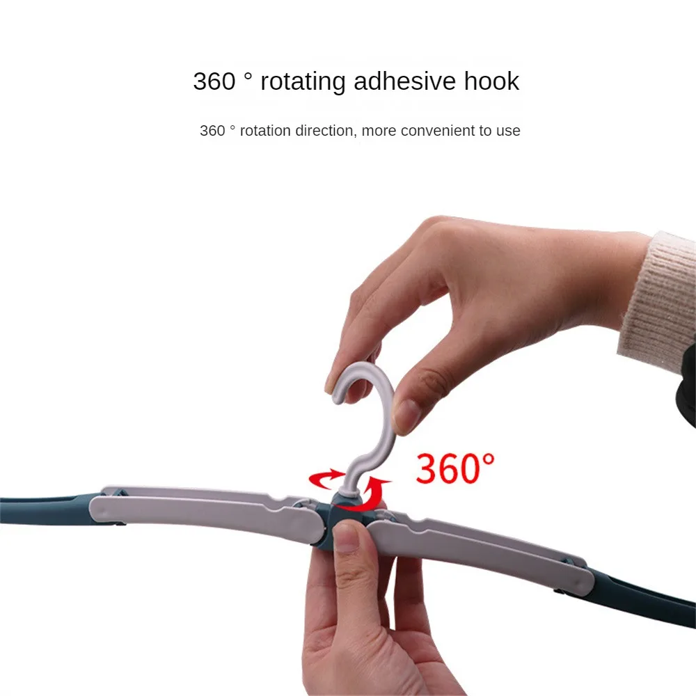 Folding Hanger Multi-functional Travel Hangers Foldable Hanger Storage Storage Organizer Foldable Clothes Portable clothes hanger storage hanger