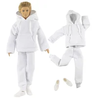 1 ensemble de vêtements de poupée, pull, vêtements décontractés, tenue pour poupée Ken de 12 pouces, plusieurs styles au choix 6