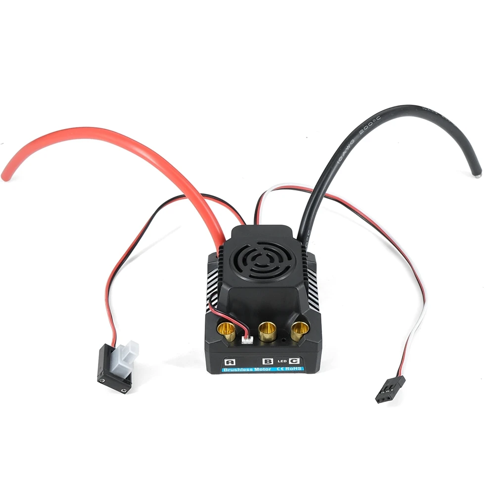 Câbles d'alimentation et de moteur du contrôleur brushless 6S pour voiture RC 1/8 et 1/10
