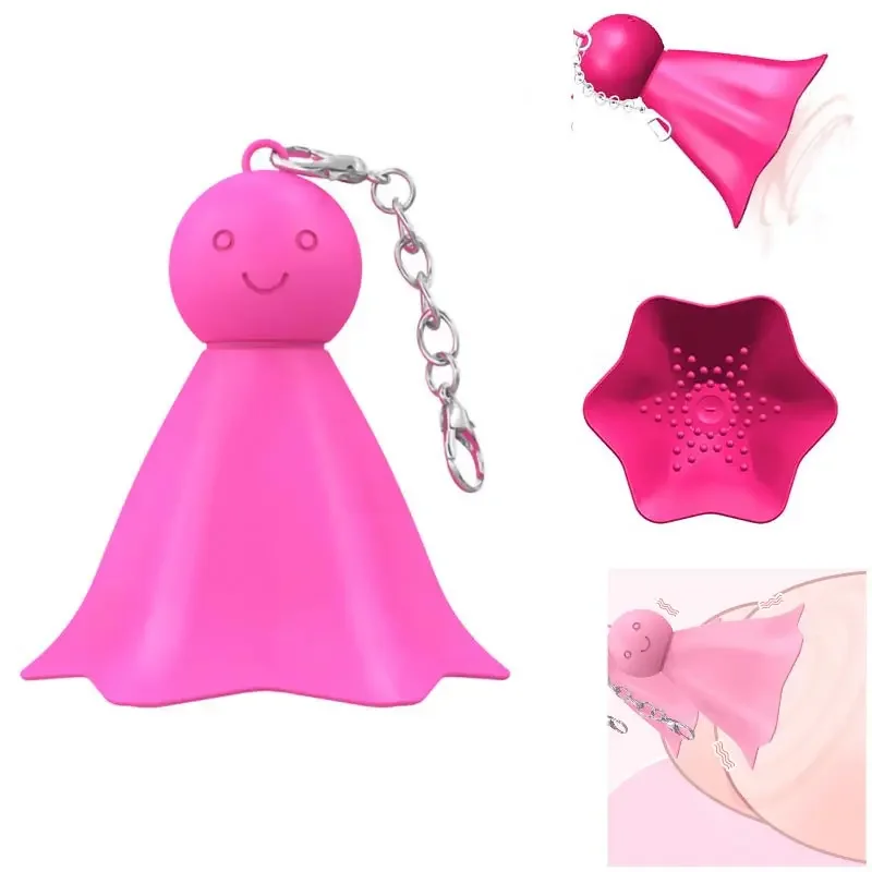 Pecho potente de silicona para hombres y mujeres, Juguetes sexuales de pecho de primera estimulación, Tetas de espalda, vibrador de juguete, Chikubi