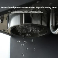 Gemilai G3007L Semi-automatic Italian Small Coffee Machine Home Steam Milk Foam Machine PID Temperature Control 58mmPRO 220V 2