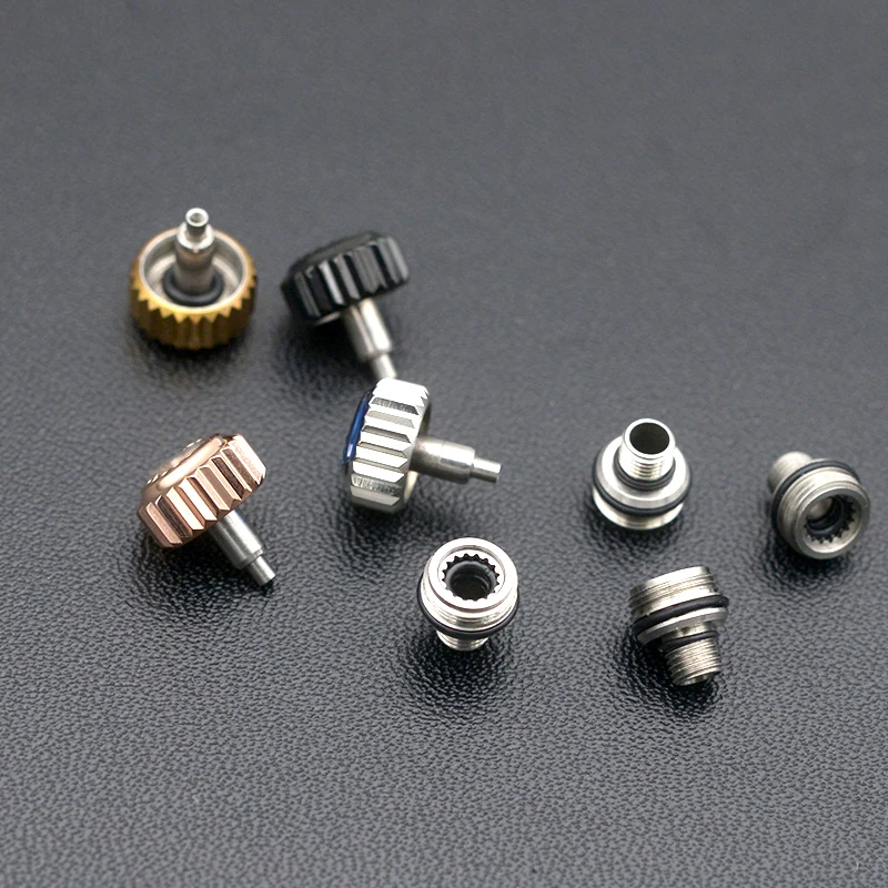 7.0mm Watch Crown Stainless Steel Fit Rlx Day Tona, GMT SUB Submariner 116610 114060 Watch Case Accessories  Aftermarket Replace