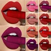 Matte Liquid Lipstick Waterproof Long Lasting Velvet Lip Gloss Tint Tube Matte Nude Pigment Red Black Makeup Cosmetics Lipsticks 1