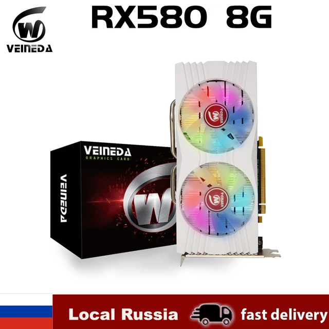 An ideal choice for gamers on a budget - Veineda RX 580 8GB Graphics Card offers exceptional performance and affordability.