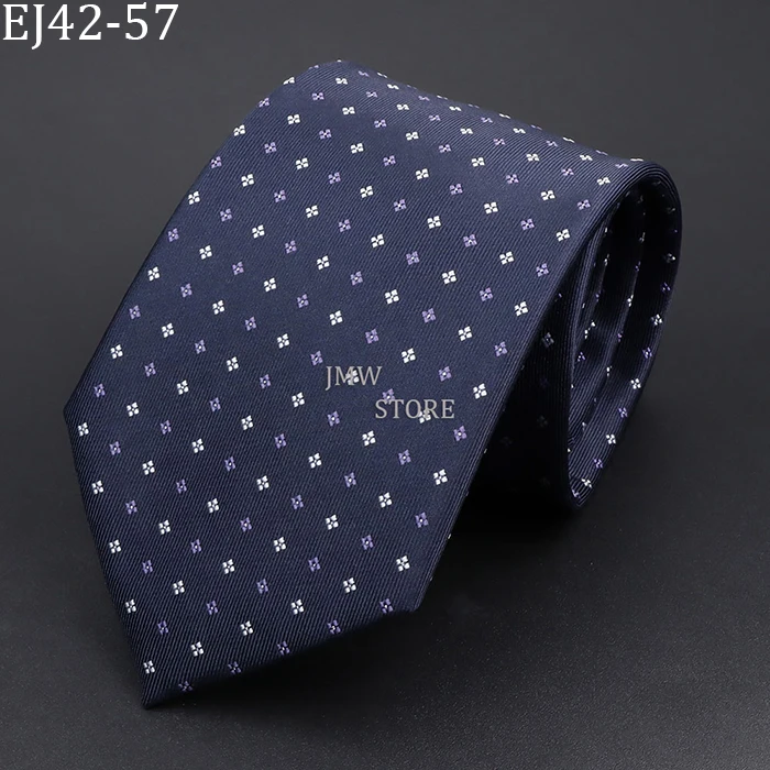 Neues Design Hochzeit Männer binden solide gestreifte Paisley Punkte Blume Krawatten Männer Business Drops hipping Bräutigam Kragen Zubehör Geschenk – Detail 21