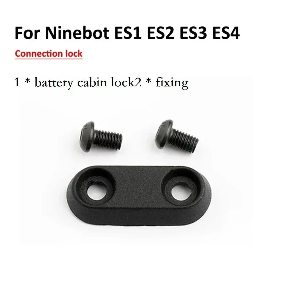 Kit Viti Di Fissaggio Per Forcella Anteriore Segway Ninebot ES4 Pro – Set In Acciaio Temprato, Ossidato Nero, Peso 20g, Per Montaggio Cerniera Scooter