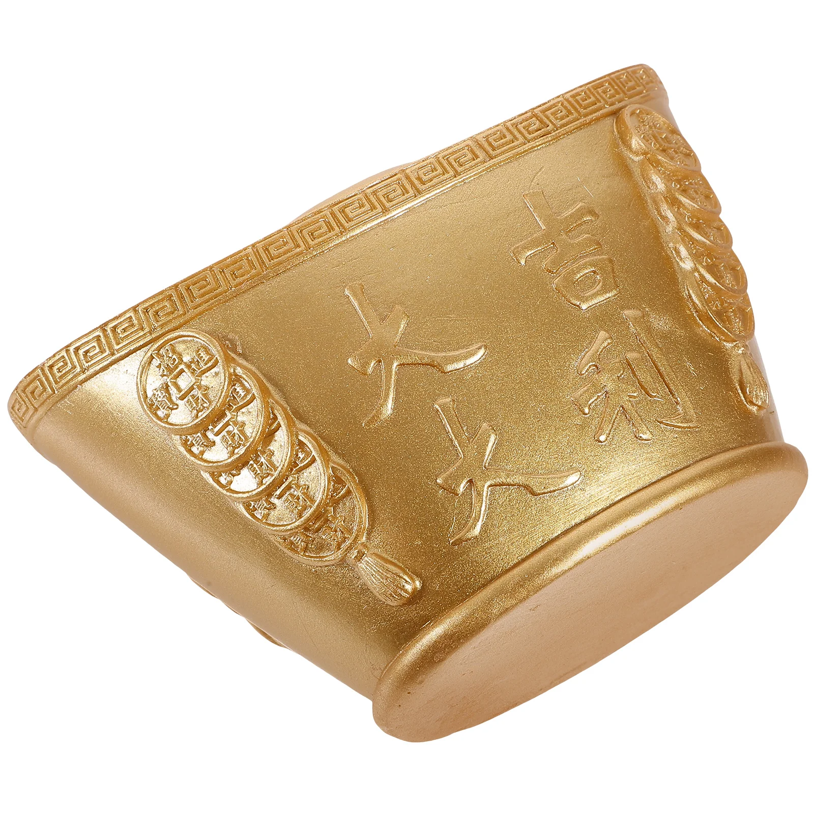 

Birthday Decoration for Girl Ingot Ornament Statue Gift Desktop Fengshui Tabletop Decorative Craft Office