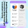 QY TOYS Void Round Corner Magic Cubes Tori 3x3 Puzzle Professional Speed Logic Games Smart Twist Wisdom  Cubo Magicos Play World 5