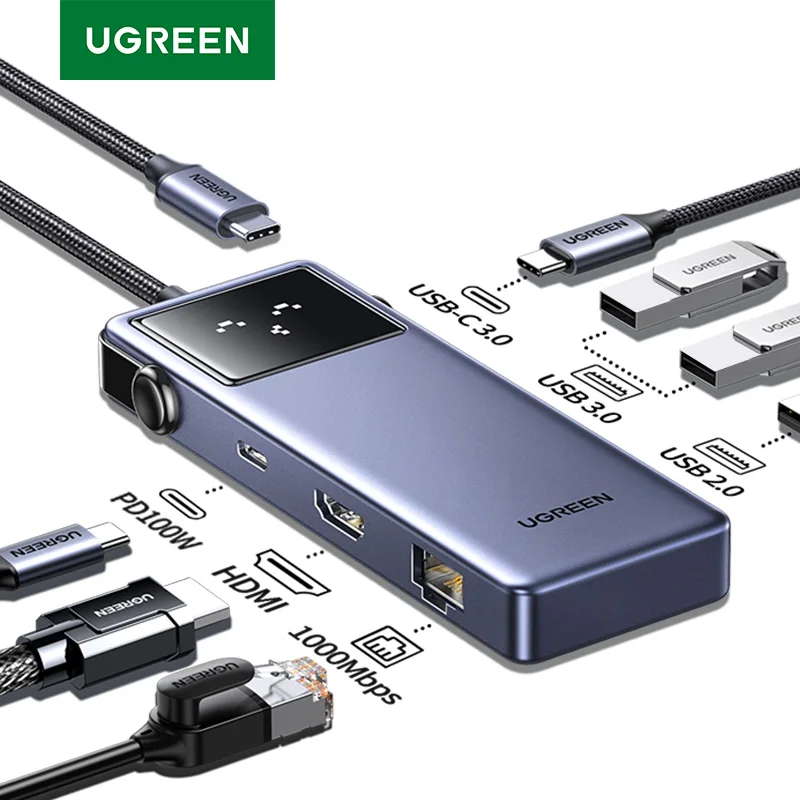 UGREEN Uno 7-in-1 USB HUB Type-C to 4K60Hz