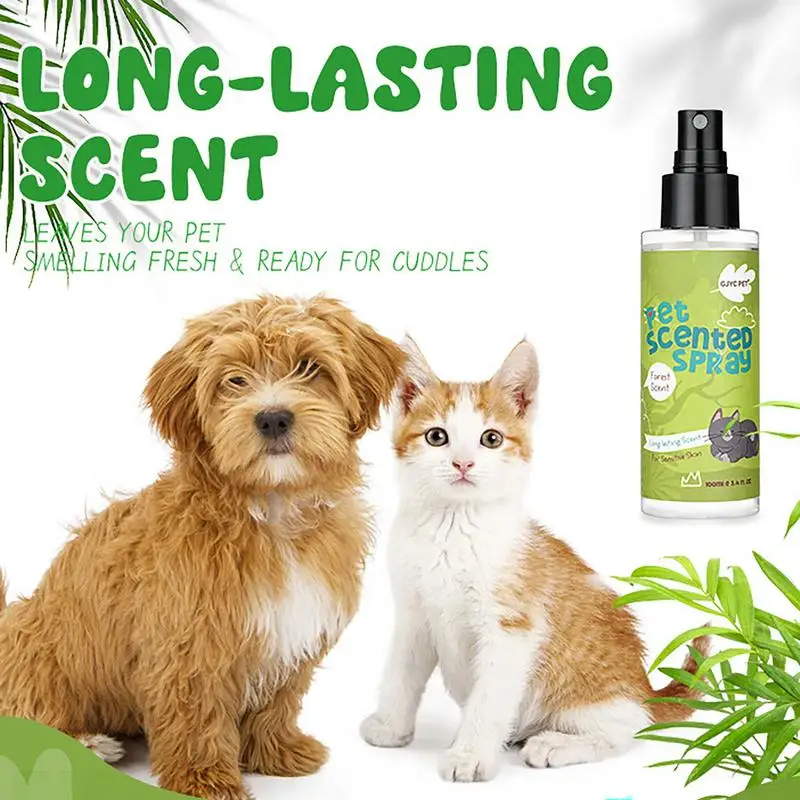 

Pet Deodorizer Spray For Dogs And Cats Pet Deodorant Perfume Long-lasting Pet Odor Removing Spray Pet Perfume Spray For Grooming