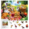 Adults Wooden Animal Puzzle DIY Crafts For Kid Brain Trainer Jigsaw Puzzle Hell Difficulty Family Interactive Game Wooden Puzzle 4