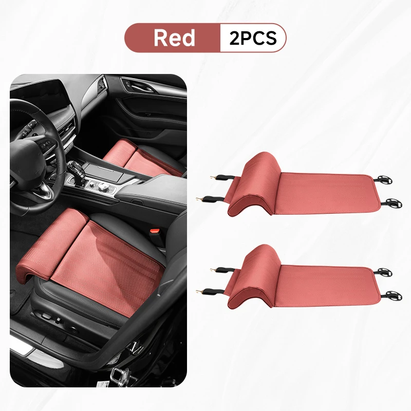 Enhanced Driver Seat Leg Support Cushion Mat Footrest Pad Cover