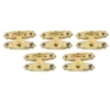 15pcs Cabinet Hinge And Hasp Latch For Cabinet Furniture Hinges Mounting Tool Decorative Jewelry Wooden Box Fixing Hardware 4
