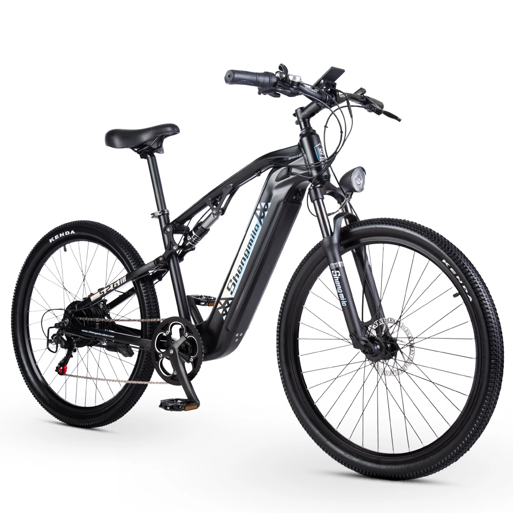 S26 48V 500W17.5Ah Electric Mountain Bike 27.5X2.10 Tire Maximum Speed 42KM/H Retro