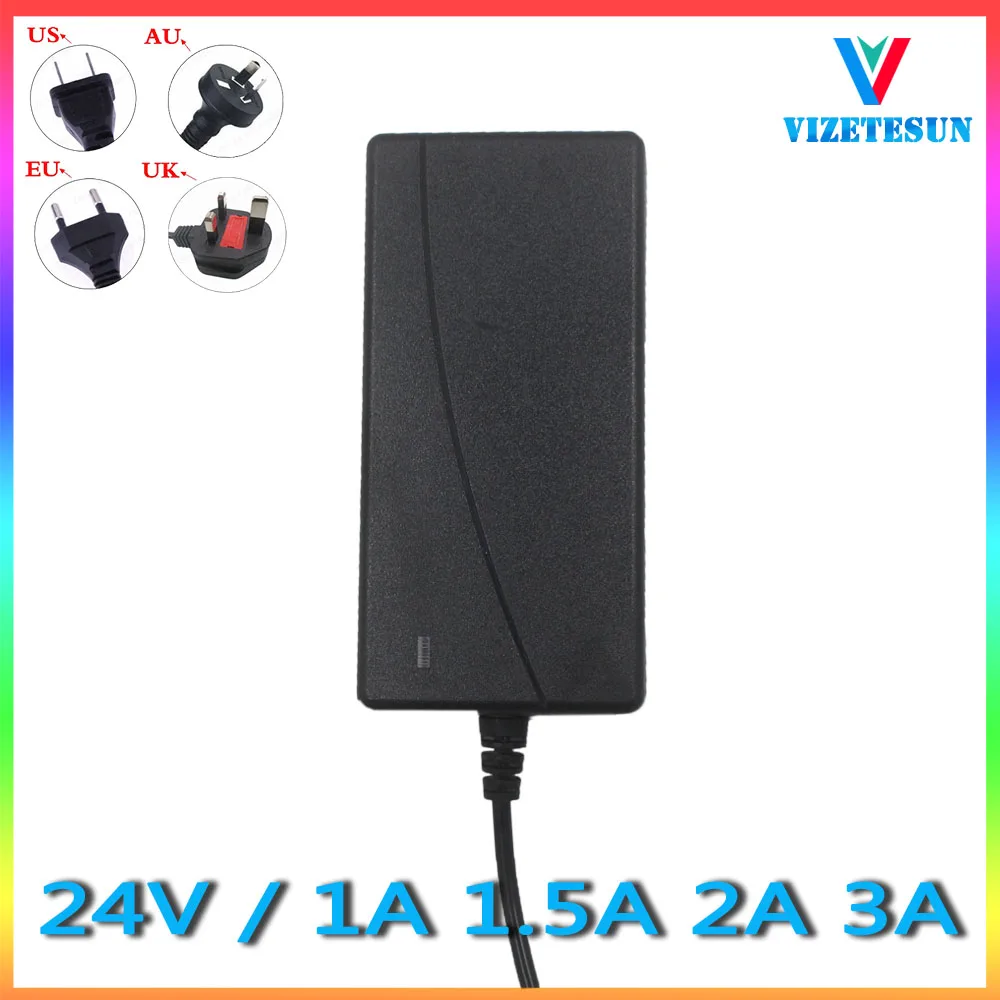 

24V 1A 1.5A 2A 3A Power Adapter Water Dispenser Water Pump Water Purifier Universal Power Cord DC 5.5*2.1MM