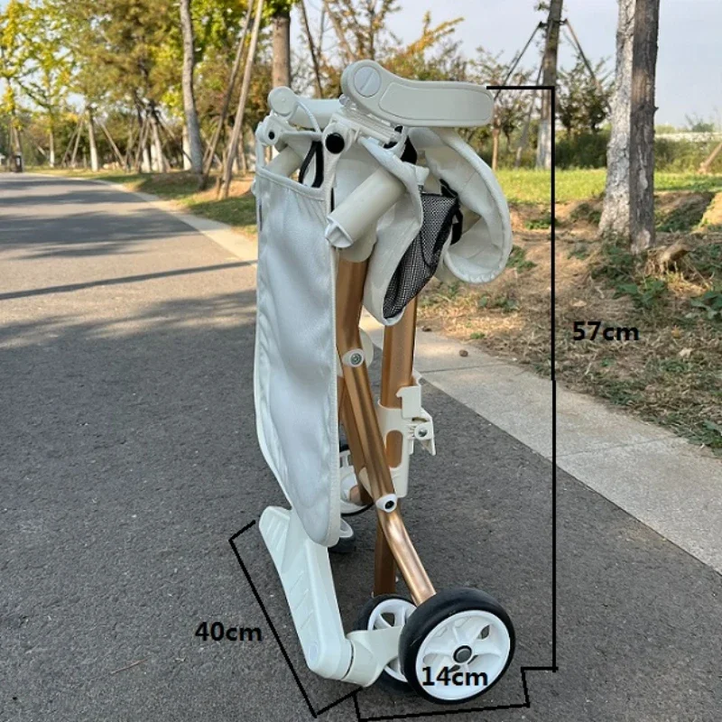 Lightweight Travel Stroller High Quality Baby Stroller Comfortable 1-8 Years Old Foldable Four Wheels Pram