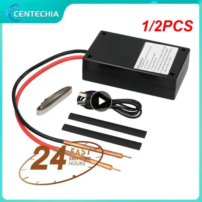 

1/2PCS Handheld Welding Soldering Machine18650/32650 Li-ion Battery Mini Spot Welder Pens Display Power Spot Welding Power DC