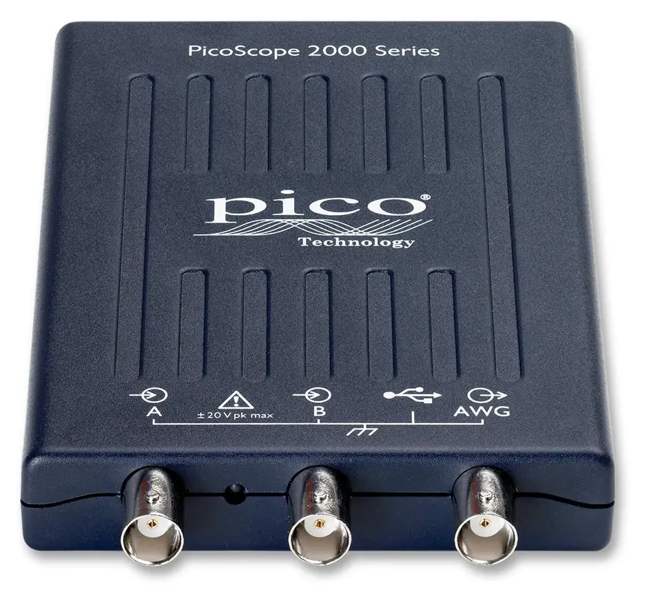 

PICO TECHNOLOGY PICOSCOPE 2204A PC USB Oscilloscope, PicoScope 2000, 2 Channel, 10 MHz, 100 MSPS, 8 kpts, 35 ns