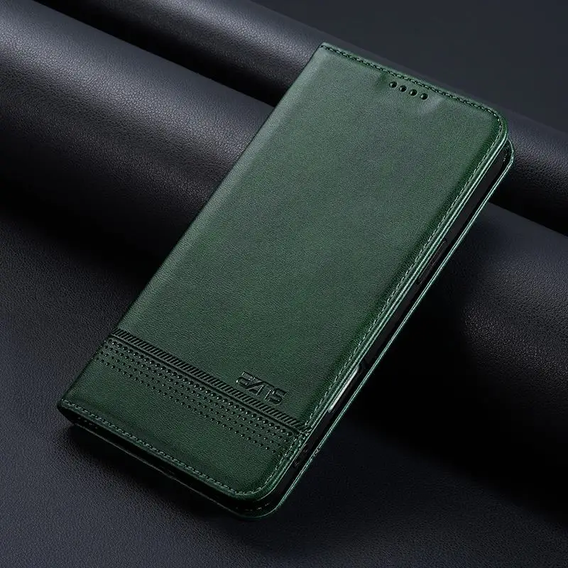 Leather Magnetic Phone Case – Elegant and Durable Cover