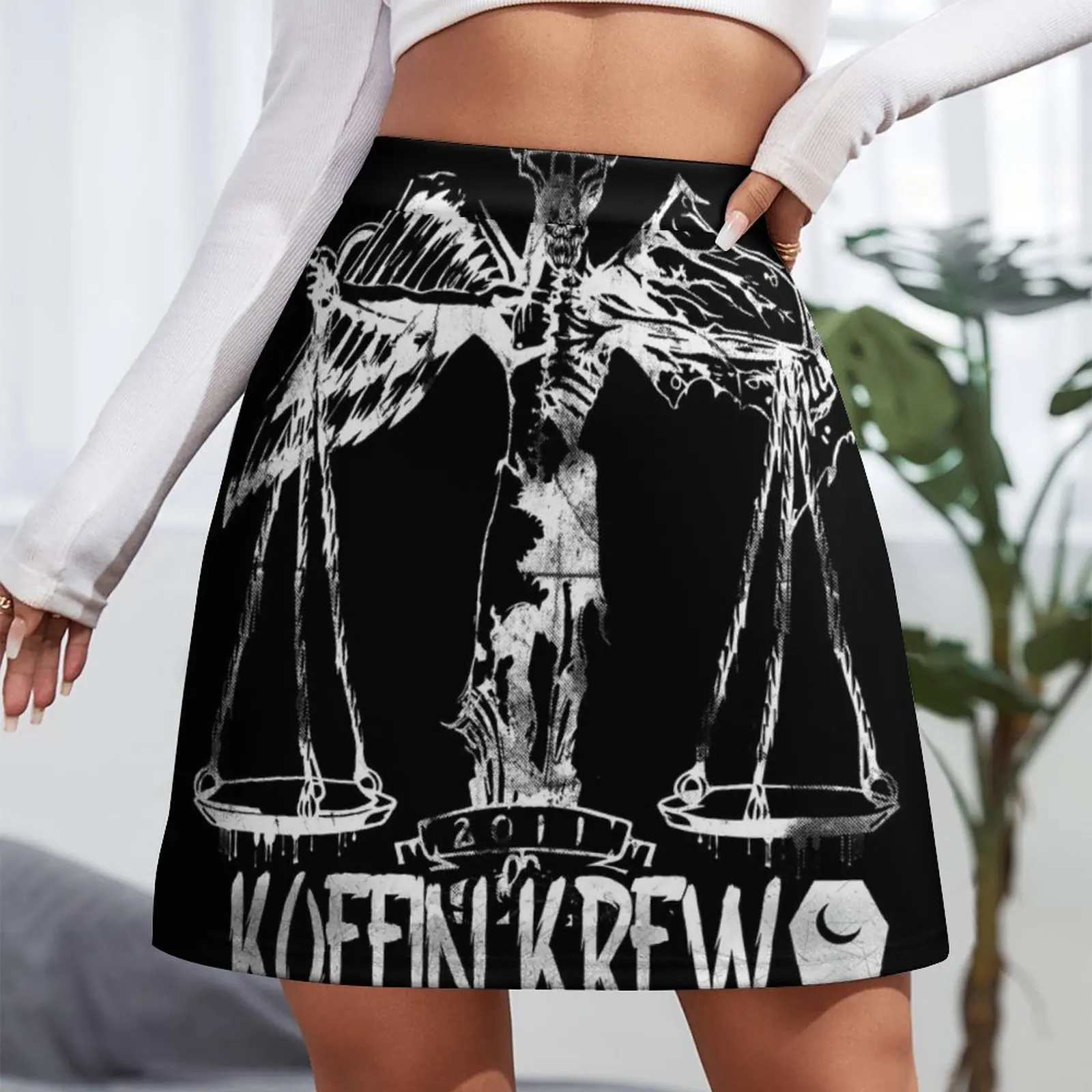 Fallen Angel Mini Skirt Korean clothing korean summer clothes Kawaii Women's summer skirts