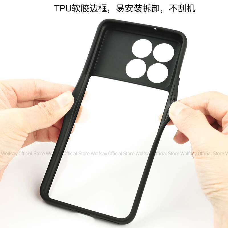 Luxury Shockproof Clear Silicone Phone Case with Bumper Protection