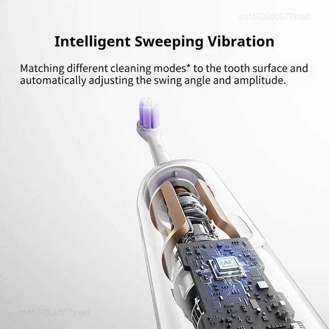 Xiaomi Mijia Sonic Sweep Vibration Electric Toothbrush Pro Intelligent Tooth Surface Recognition Digital Display Smart Reminder 4