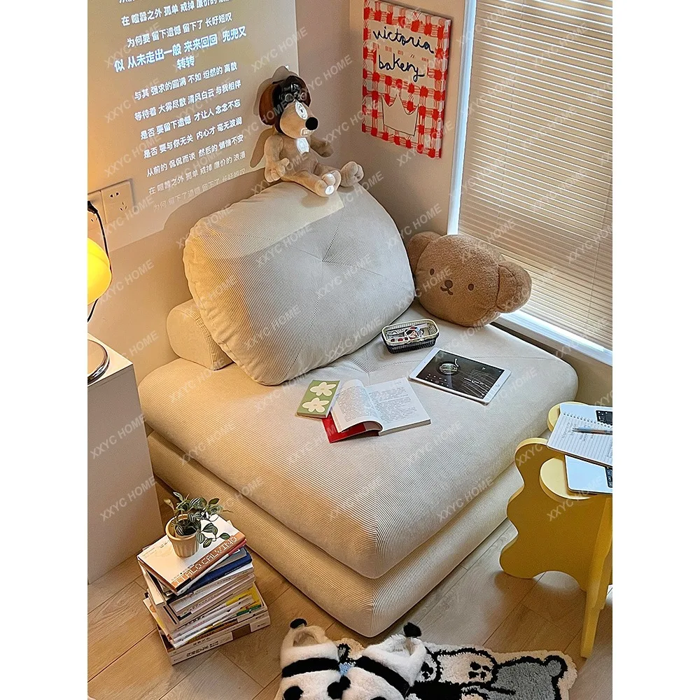 

Small Tofu Block Fabric Living Room Lazy Sofa Tatami Chair Module Combination
