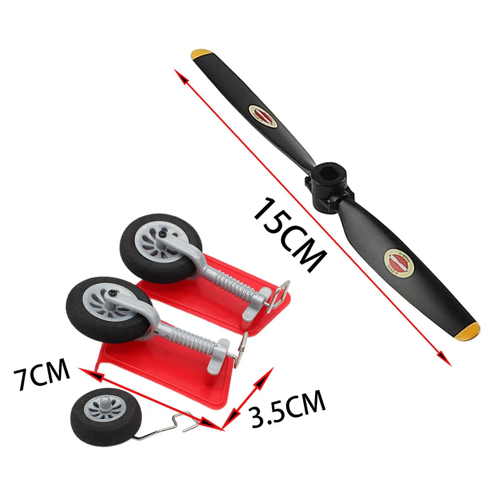 Kit train atterrissage + hélices WLtoys XK A300 - Pièces RC