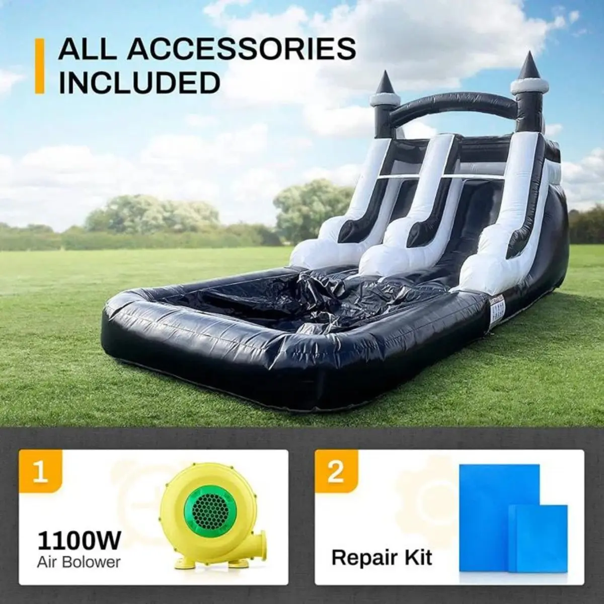 Commercial backyard inflatable water slide for kids bounce house inflatable water climbing slide kids playground 5