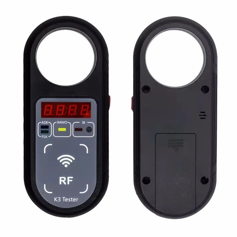 K3 Remote Key Frequency Tester 1pc With LCD Display 100-999MHz Signal ASK FSK Detection Infrared Key Signal Detection