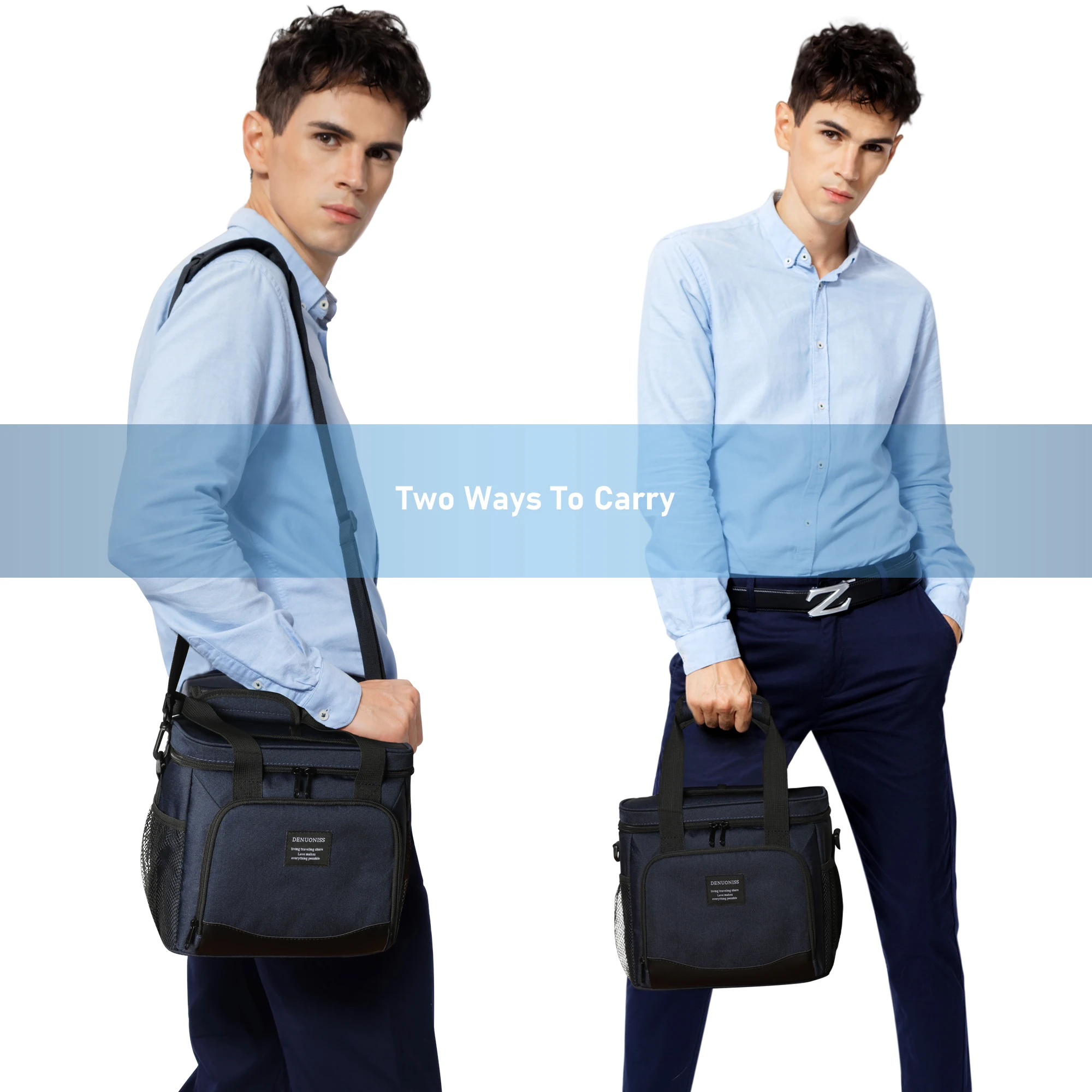12L/16L Insulated Thermal Cooler Lunch Box Bag For Work Picnic Bag Car Bolsa Refrigerator Portable Shoulder lunch bag bento bag cooler bag