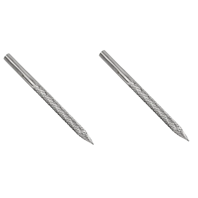 

2Pcs 3/16In 4.5Mm High Carbide Steel Burr Bits Tire Reamers Carbide Cutters Rotary Files Reamers Wire Cutter Tire