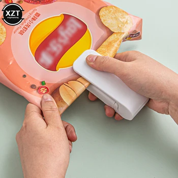 Portable Mini Sealing Machine Snack Food Bag Plastic Sealing Machine Home Hand Pressure Heat Sealing Machine Kitchen Tools 1