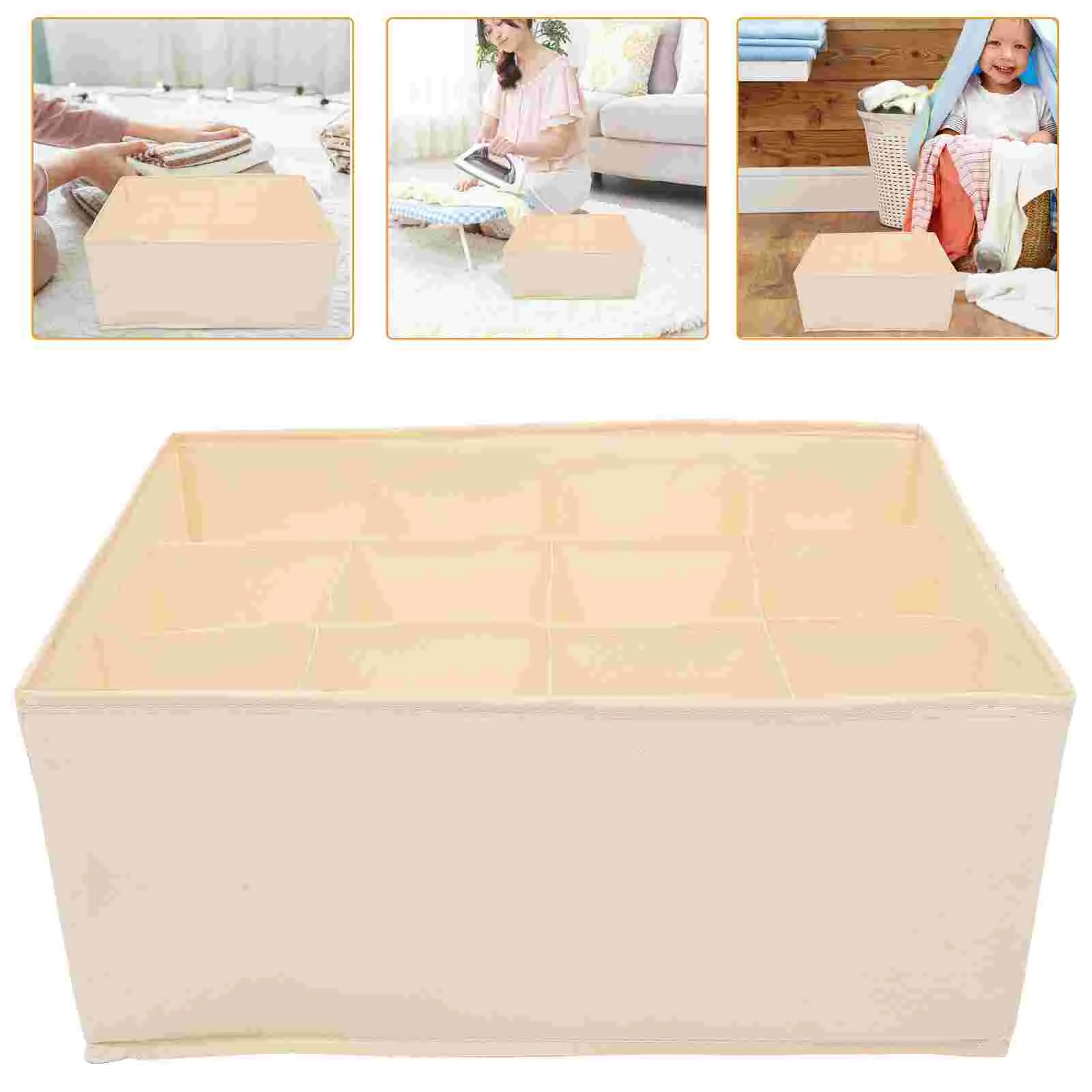 

Clothes Storage Box Drawer Organizer Household Case Container Underpants Non-woven Fabric Cases