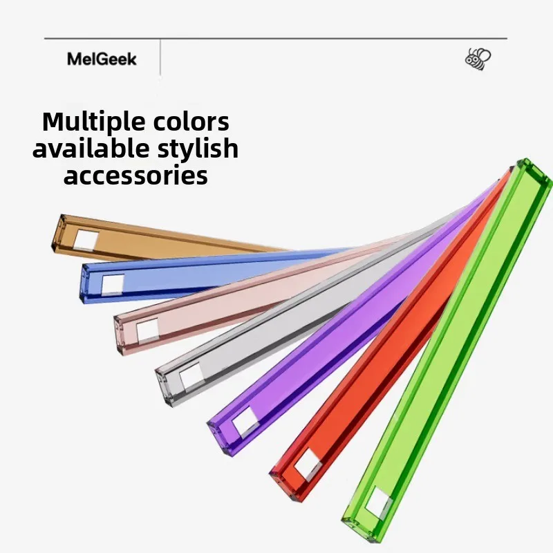 MelGeek MADE68 키보드 측면 패널 여러 시리즈 알루미늄 합금/아크릴/탄소 섬유 소재로 제작된 맞춤형 키보드 액세서리