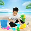 7Pcs/Set Sand Digging Toys Novelty Easy to Carry Shovel Baby Beach Toys with Bucket Outdoor Toys  Kid Beach Toys  Beach Toys 3
