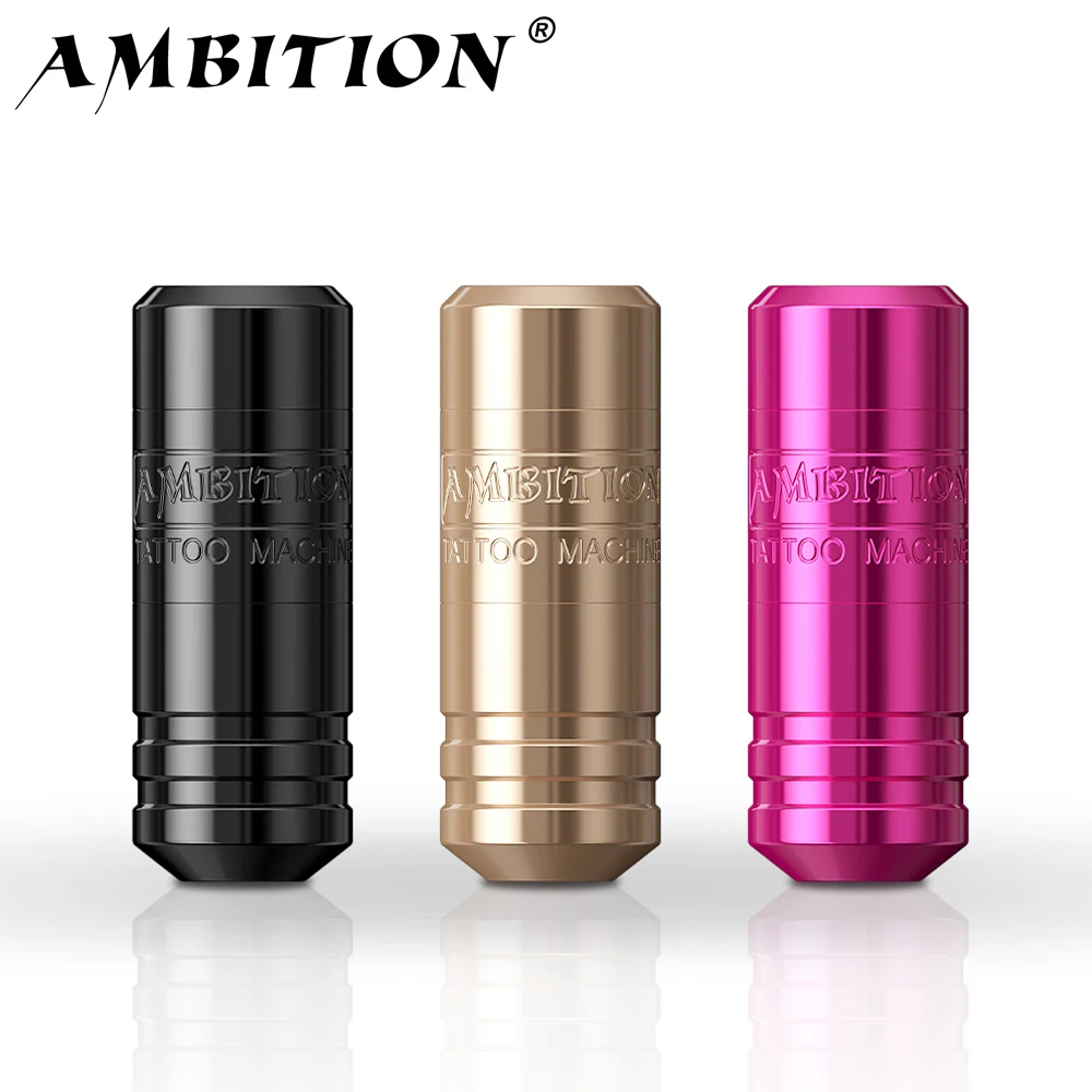 Ambition Torped 32 Powerful Brushless Motor 4.0mm-4.5mm-5.0mm Stroke Rotary Tattoo Pen Machine With RCA Cord For Tattoo Artists tattoo pen,tattoo supplies,tattoo motor