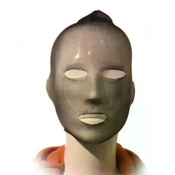 Maschera Integrale in Seta Lucida Trasparente |   Cappuccio e Copricapo Unisex per Cosplay |   Copertura per Costume Traspirante per Giochi di Ruolo