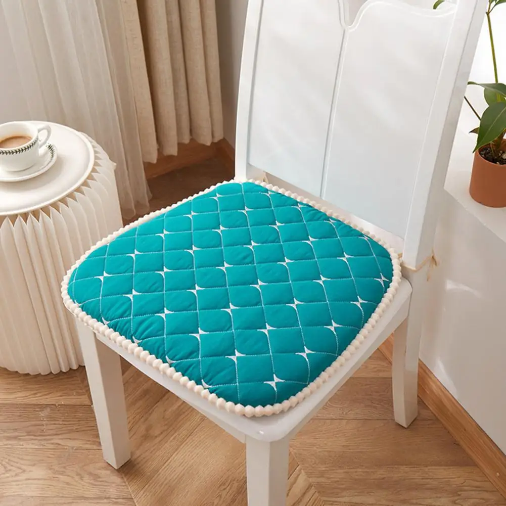 

Easy to Chair Mat Comfortable Stylish Chair Cushions for Home Office Outdoor Use Zipper Design Easy to Thick Padding Chair Mat