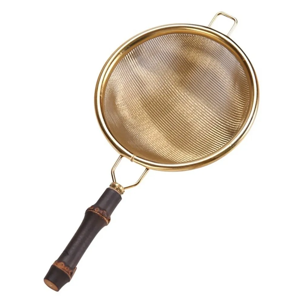 New Stainless Steel Matcha Sifter Easy to Clean Rust-Proof Fine Mesh Strainer Small Very Fine Mesh Food Sifters for Kitchen