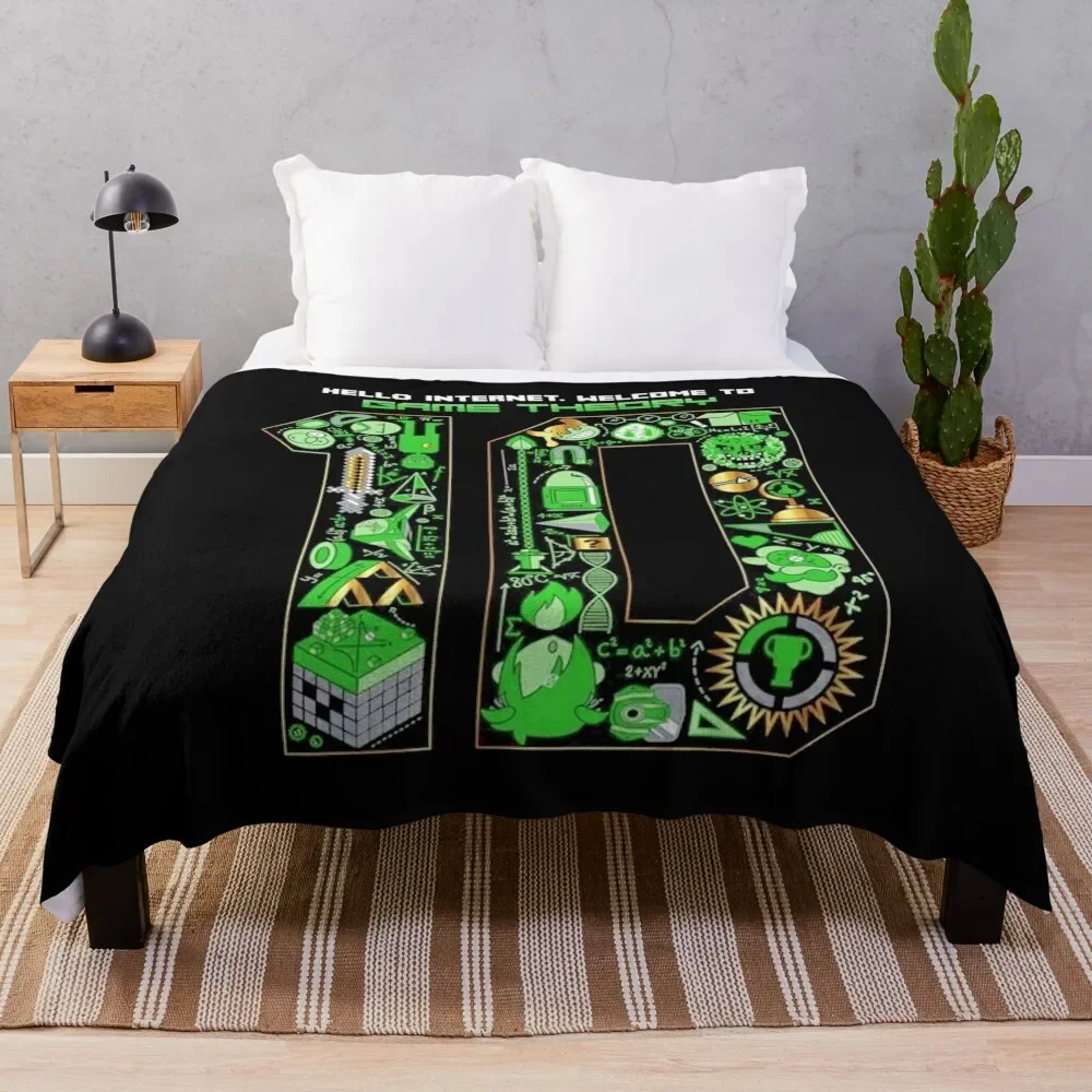 

Game Theory 10th Anniversary Throw Blanket Hair Blanket Hairy Blankets