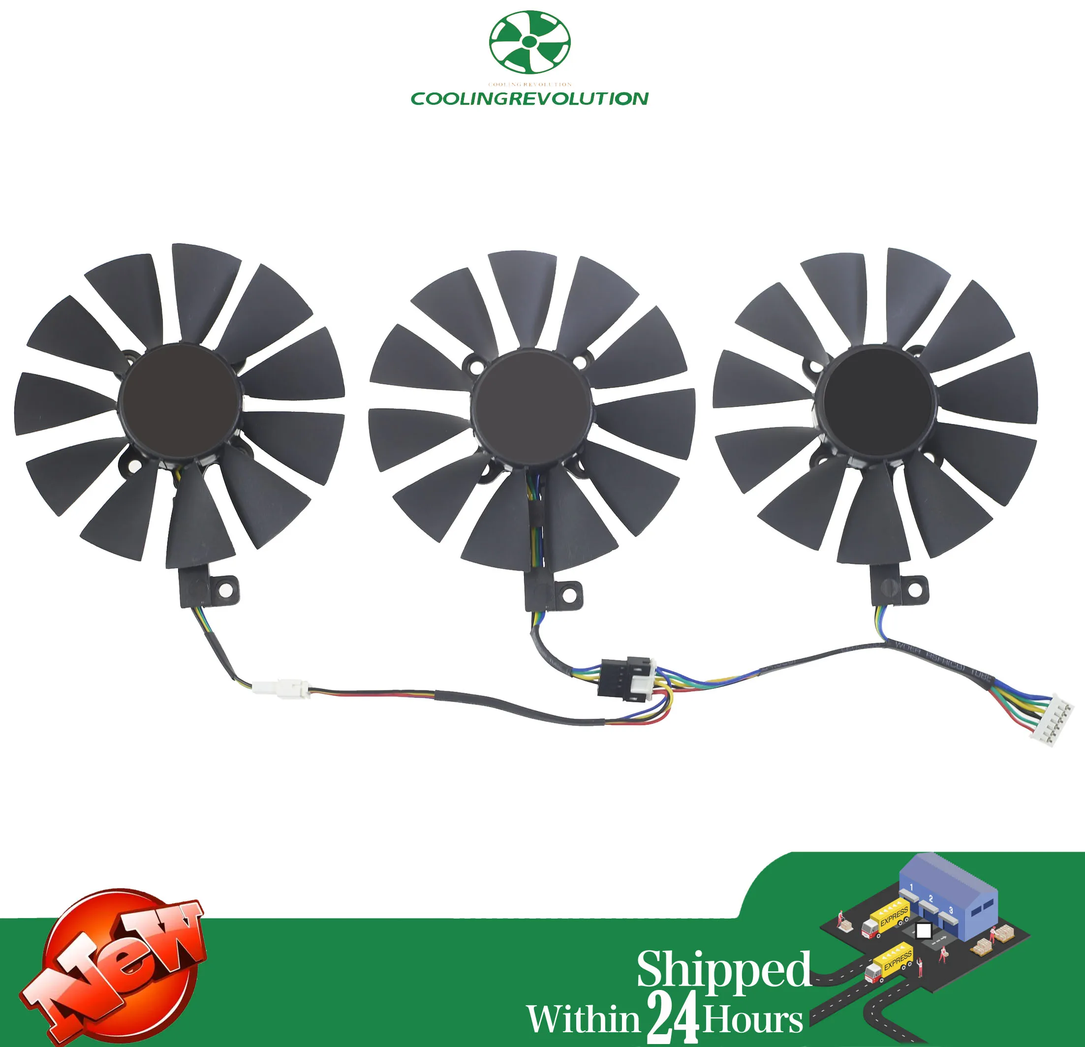 RTDPART PC Lüfter T128015BU - DC12V 0,50A 4-PIN Computer Lüfter Neu