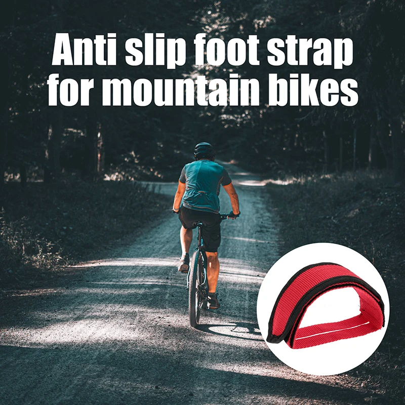 Bicycle Feet Strap Bicycle Ultra Light Foot Pedal Dog Mouth Cover Strap Feet Strap Tie Strap