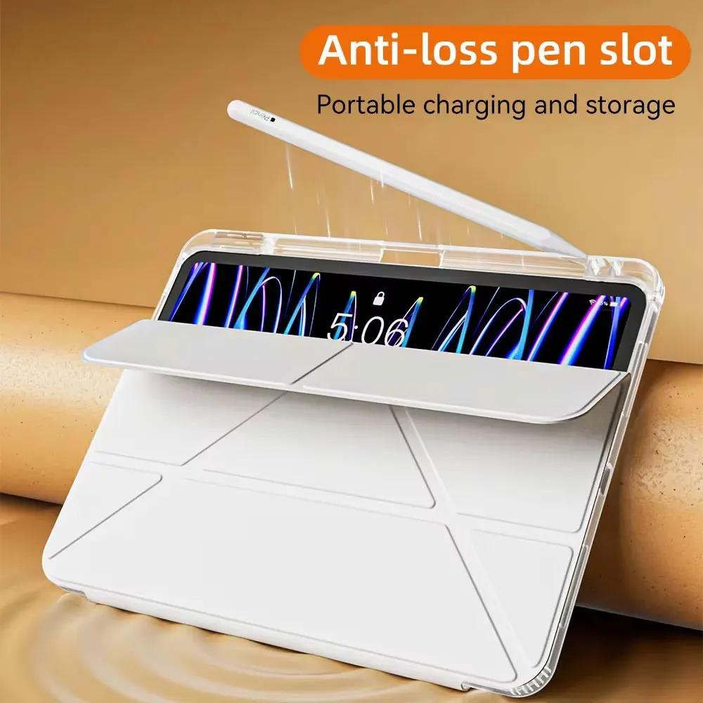Sleek Transparent Tablet Protective Cover