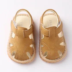 New Summer Kids Shoes for Children Sandals Soft Sole Comfortable Breathable Girl Boy Baby Anti-collision Infant Toddler Sandals