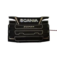 Tamiya LESU LED Luminescence Scania Logo Light for 1/14 Tamiya RC Truck Tractor Scania 56368 770s DIY Cars Upgrade Accessories 2
