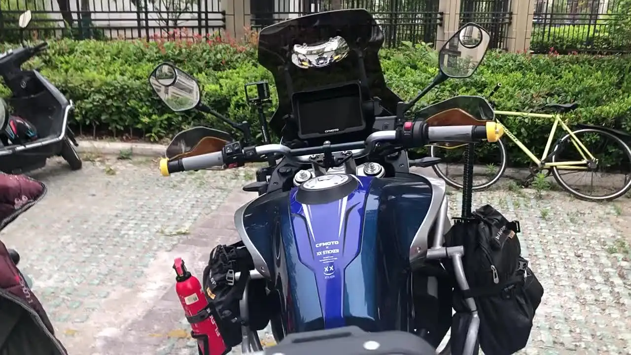 Parasole Per CFMOTO 800MT | Nero | Schermo Antiabbagliante | 2021-2022 | Plastica ABS UV Resistente - Foto 3