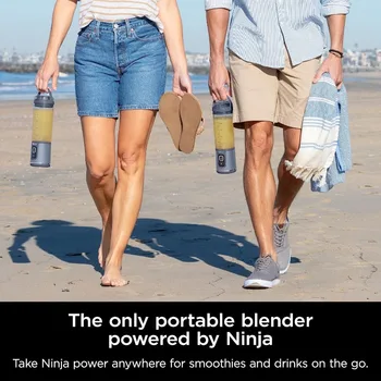 Ninja BC151NV Blast Portable Blender, Cordless, 18oz. Vessel, Personal Blender-for Shakes & Smoothies Leakproof-Lid & Sip Spout 2